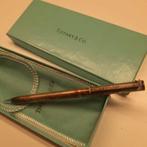 TIFFANY & C : STYLO À BILLE ARGENTÉ + ÉTUI *BOÎTE*, Collections, Stylos, Autres marques, Avec boîte, Enlèvement, Comme neuf