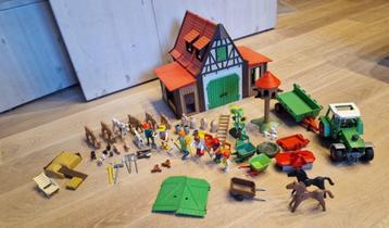 playmobil boerderij 3716+ tractor 3718 beschikbaar voor biedingen