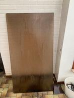 Glazen plaat voor tafel (2 afgeronde hoeken), Ophalen, Gebruikt