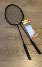 2 badminton rackets en schutte, Sport en Fitness, Ophalen of Verzenden, Gebruikt, Racket(s)