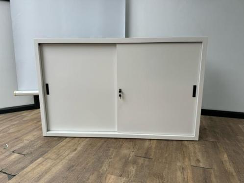 Witte schuifdeurkast van 160 x 100 x 45, Huis en Inrichting, Woonaccessoires | Zuilen en Pilaren, Ophalen