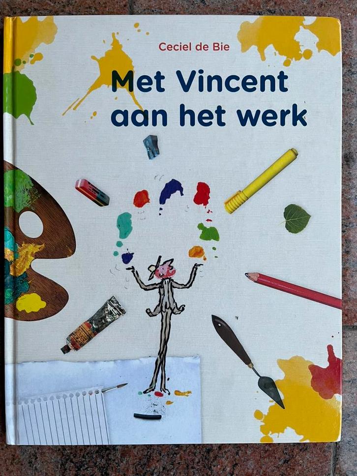Met Vincent van Gogh aan het werk - Ceciel de Bie, Livres, Livres pour enfants | Jeunesse | Moins de 10 ans, Neuf, Enlèvement ou Envoi