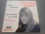 7inch Francoise Hardy, Cd's en Dvd's, 7 inch, Ophalen of Verzenden, Zo goed als nieuw, Pop