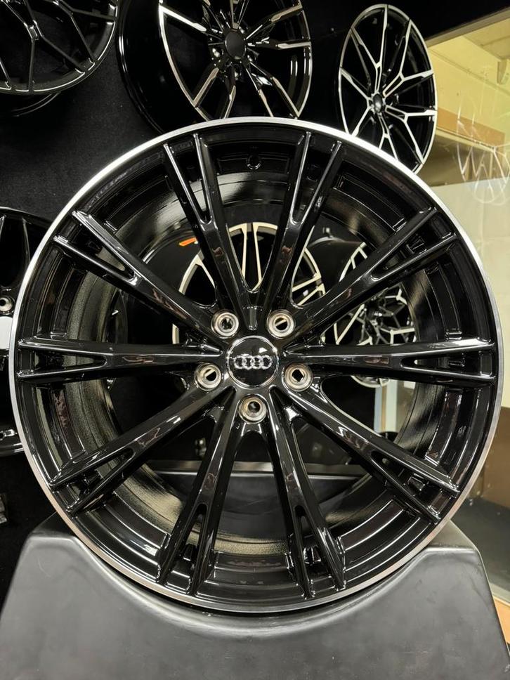 19 inch velgen voor Audi ABT look 5x112 A3 A4 A6 Q2 Q3 S3 TT, Auto-onderdelen, Banden en Velgen, Velg(en), 19 inch, Personenwagen