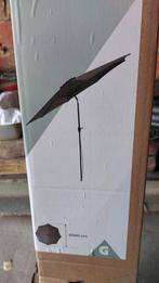Parasol TIAGO inclinable , 3 M , gris , neuf tjrs emballé, Jardin & Terrasse, Neuf, Enlèvement, 2 à 3 mètres, Étanche