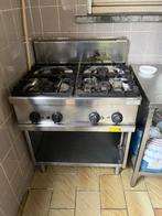 Industrieel gasvuur, Ophalen, Gebruikt, 4 kookzones, Gas