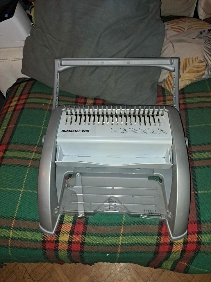 Ibico Ibimaster 200 Pons Inbindmachine te koop!, Diversen, Papierwaren, Gebruikt, Ophalen of Verzenden