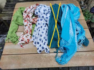 Vier zomersjaals, prijs per sjaal