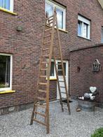 Houten dubbele ladder, Doe-het-zelf en Bouw, Ophalen, Gebruikt, Ladder