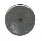 13786 * LEOPOLD 3 * 5 cent 1941 fr/vl * ZINK, Verzenden