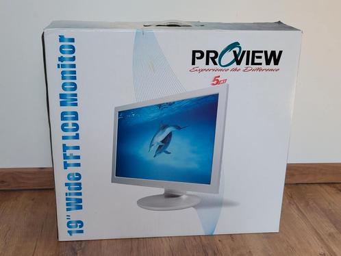 19 inch (19")  PC monitor Proview LP917AW, Computers en Software, Monitoren, Gebruikt, HDMI, VGA, Ophalen of Verzenden
