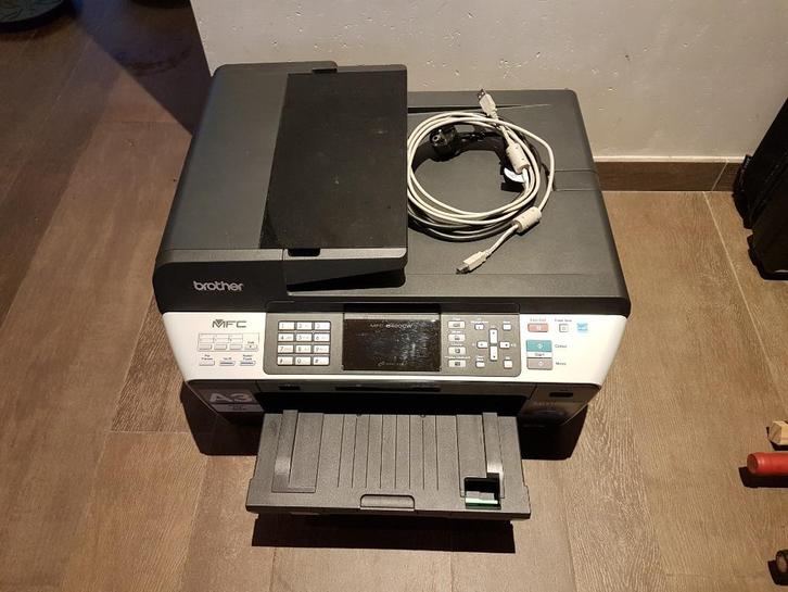 Printer Brother MFC-6490CW, Computers en Software, Printers, Zo goed als nieuw, Printer, Inkjetprinter, Faxen, Kleur printen, Kopieren