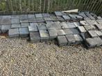 Blauwe steen tegels 20x20cm, Tuin en Terras, Ophalen, Gebruikt, Terrastegels, Natuursteen
