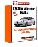 ALFA ROMEO SERVICE REPAIR MANUAL - PDF DOWNLOAD, Ophalen of Verzenden