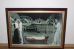 Paul Delvaux - Gesigneerde prent in potlood - 1982, Antiek en Kunst, Ophalen