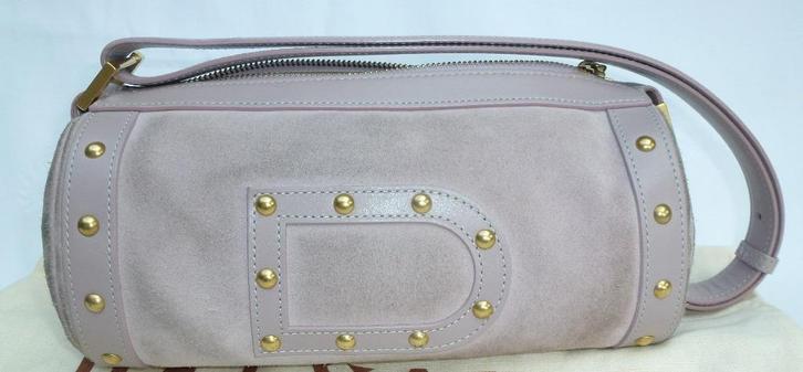 Delvaux Lilly PM lilas, Handtassen en Accessoires, Tassen | Damestassen, Gebruikt, Handtas, Overige kleuren, Ophalen of Verzenden