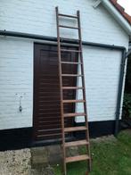 Houten ladder (trap) +/- 3 meter, Doe-het-zelf en Bouw, Ophalen of Verzenden, Gebruikt