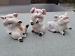 te koop : 3 beeldjes van varkentjes, Verzamelen, Ophalen of Verzenden, Zo goed als nieuw, Dier