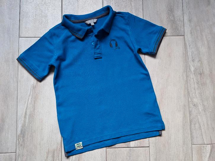 ★ M128 - Polo met korte mouwen, Kinderen en Baby's, Babykleding | Maat 86, Gebruikt, Jongetje, Shirtje of Longsleeve, Ophalen of Verzenden