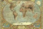Puzzel Wereldkaart 2000 stukjes…, Ophalen, Zo goed als nieuw