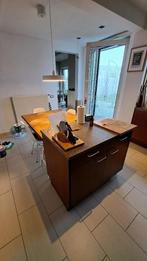keukenmeubilair, Huis en Inrichting, Ophalen, Gebruikt, Bruin, Hoekkeuken