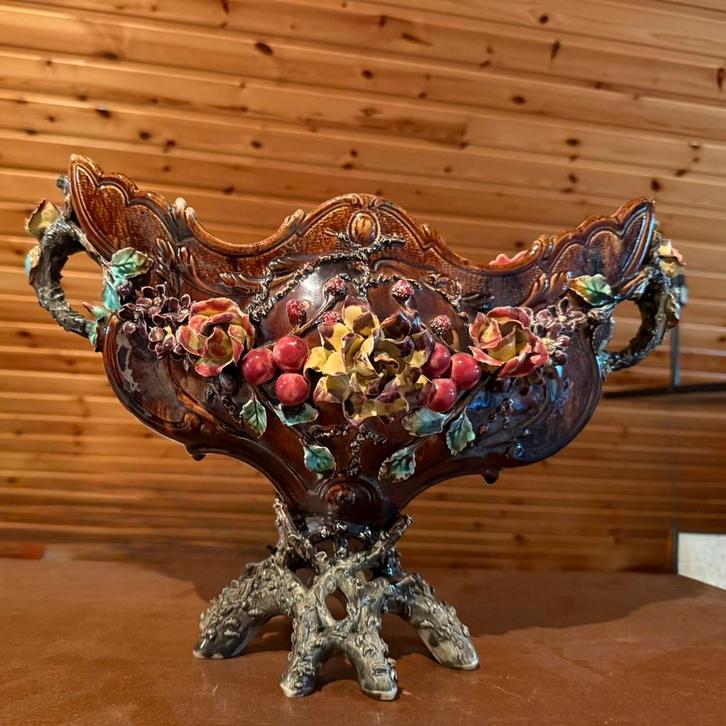 Prachtig antieke schouwschaal, Antiek en Kunst, Antiek | Porselein, Ophalen