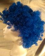 pruik blauw, Ophalen of Verzenden