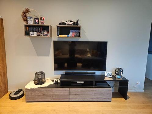 TV meubel, Huis en Inrichting, Kasten |Televisiemeubels, Gebruikt, Minder dan 100 cm, 150 tot 200 cm, 25 tot 50 cm, Ophalen