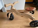 Houten driewieler, Ophalen, Gebruikt