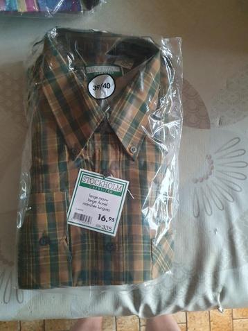 Hemd (in verpakking), Kleding | Heren, Overhemden, Nieuw, Overige merken, Oranje, Halswijdte 39/40 (M)