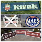 Lot d'enseignes lumineuse publicitaire., Enlèvement, Comme neuf