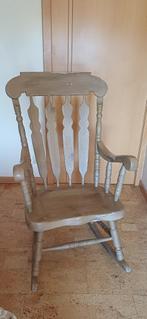 Schommelstoel, Enlèvement, Utilisé, Gris, Bois