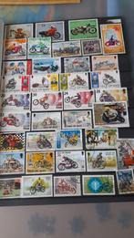 Postzegels moto's, Ophalen