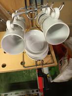 2 casiers avec un total de 12 sacs avec soucoupes, Enlèvement ou Envoi