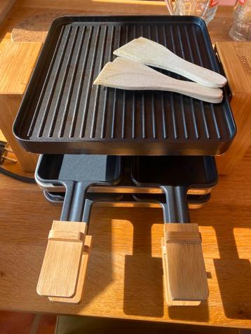 Raclette bamboe 4 personen beschikbaar voor biedingen