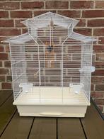 WITTE VOGELKOOI VOOR KANARIE-PARKIET 45 EURO, Enlèvement, Comme neuf, Autres matériaux, Cage à oiseaux