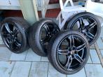Winterset alu velgen met banden mercedes cla, Auto-onderdelen, Ophalen, 18 inch, Winterbanden, Band(en)