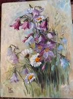 Peinture à l’huile motif floraux, Antiquités & Art, Enlèvement