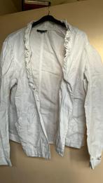 Witte hemd  maat 44, Kleding | Dames, Blouses en Tunieken, Gedragen, Maat 42/44 (L), Ophalen of Verzenden, Wit