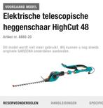 Telescopische heggenschaar, Tuin en Terras, Ophalen, Gebruikt, Elektrisch, Gardena
