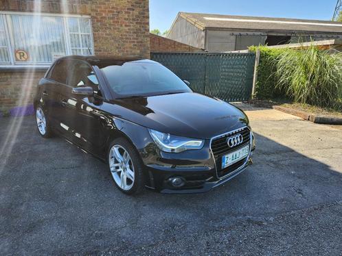 audi a1 14 benzine 3x s line automaat, Auto's, Audi, Bedrijf, A1, ABS, Adaptieve lichten, Adaptive Cruise Control, Airbags, Airconditioning