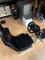 Playseat + logitech G29, Enlèvement, Utilisé, Playseat ou Siège de jeu, PlayStation 5