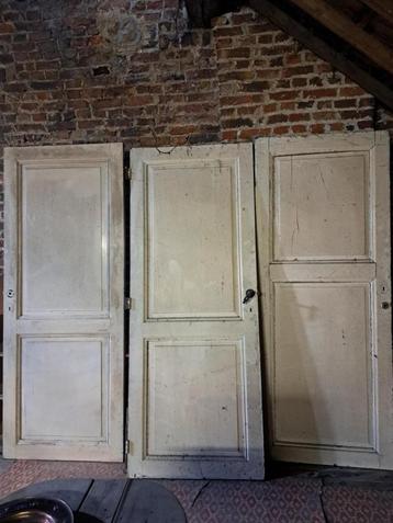 Portes anciennes en bois massif  beschikbaar voor biedingen