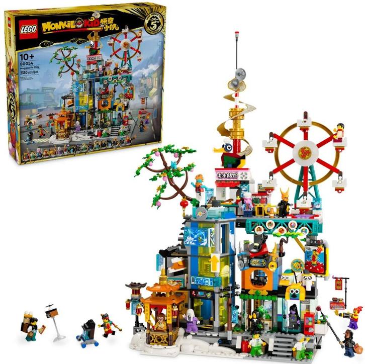 Lego Monkie Kid 80054 - 5 jaar Megapolis, Enfants & Bébés, Jouets | Duplo & Lego, Neuf, Lego, Ensemble complet, Enlèvement ou Envoi