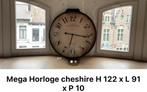 Horloge vintage Cheshire H122 cm X P 10 cm, Enlèvement ou Envoi