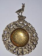 Antiek verzilverd theezeefje, vermoedelijk Italiaans, Enlèvement ou Envoi, Argent