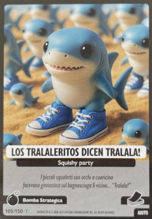 Brianrot TCG - Universo Psichedelico nr 105-Los Tralaleritos, Hobby en Vrije tijd, Verzamelkaartspellen | Overige, Nieuw, Losse kaart