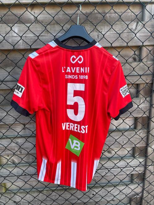 Match issued - Seppe Verelst (5) - K. Lyra-Lierse - 2024-25, Sport en Fitness, Voetbal, Zo goed als nieuw, Shirt, Maat L, Ophalen of Verzenden