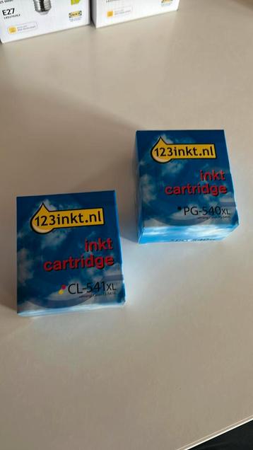 INKT PG540 XL en CL541 XL  beschikbaar voor biedingen