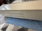 Ikea Besta tv meubel hoogglans wit, Antiek en Kunst, Ophalen